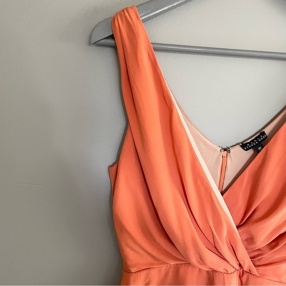 Maria Bianca Nero | Formal | Mini Dress | Burnt Orange | Bridal | Prom  | Size S - Picture 4 of 10